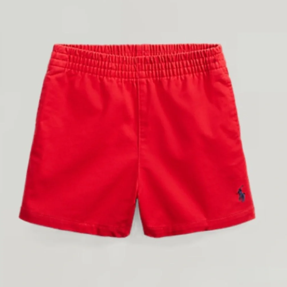 Ralph Lauren Kids Blue and Red Polo Set